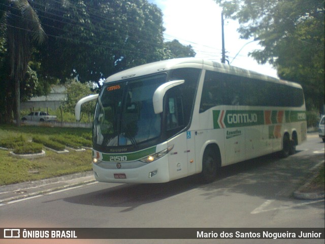 Empresa Gontijo de Transportes 21510 na cidade de Salvador, Bahia, Brasil, por Mario dos Santos Nogueira Junior. Número da foto: #9924539.