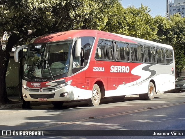 Viação Serro 22011 na cidade de Curvelo, Minas Gerais, Brasil, por Josimar Vieira. ID da foto: 9926938.