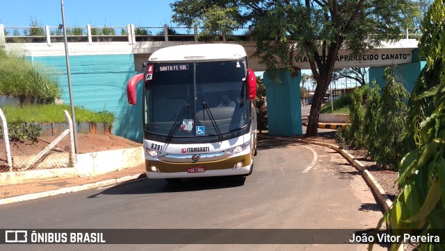 Expresso Itamarati 6391 na cidade de Estrela d`Oeste, São Paulo, Brasil, por João Vitor Pereira. Número da foto: #9925842.