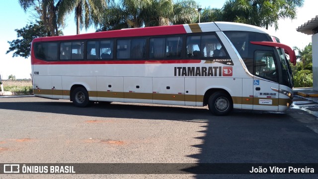 Expresso Itamarati 6390 na cidade de Estrela d`Oeste, São Paulo, Brasil, por João Vitor Pereira. ID da foto: 9925835.