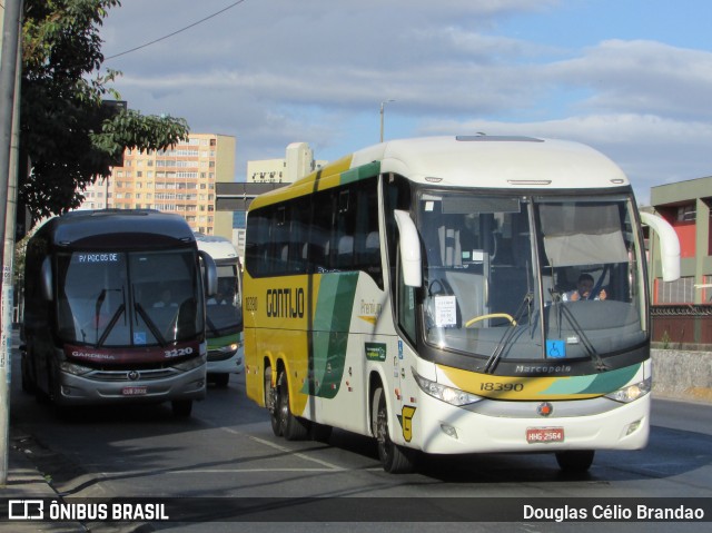 Empresa Gontijo de Transportes 18390 na cidade de Belo Horizonte, Minas Gerais, Brasil, por Douglas Célio Brandao. Número da foto: #9879514.