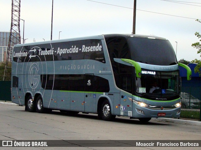 Viação Garcia 8613 na cidade de São Paulo, São Paulo, Brasil, por Moaccir  Francisco Barboza. ID da foto: 9879609.