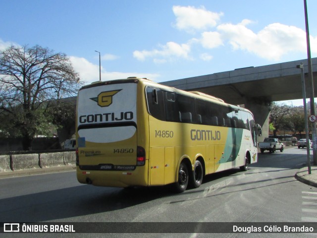 Empresa Gontijo de Transportes 14850 na cidade de Belo Horizonte, Minas Gerais, Brasil, por Douglas Célio Brandao. Número da foto: #9880284.