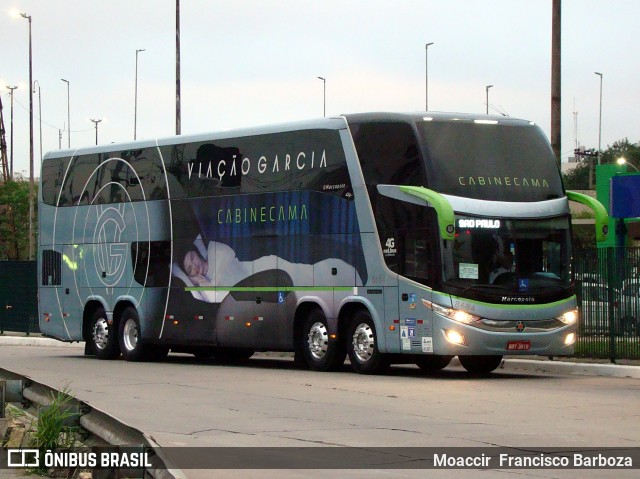 Viação Garcia 8684 na cidade de São Paulo, São Paulo, Brasil, por Moaccir  Francisco Barboza. Número da foto: #9879618.