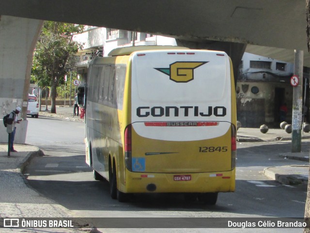 Empresa Gontijo de Transportes 12845 na cidade de Belo Horizonte, Minas Gerais, Brasil, por Douglas Célio Brandao. ID da foto: 9880600.