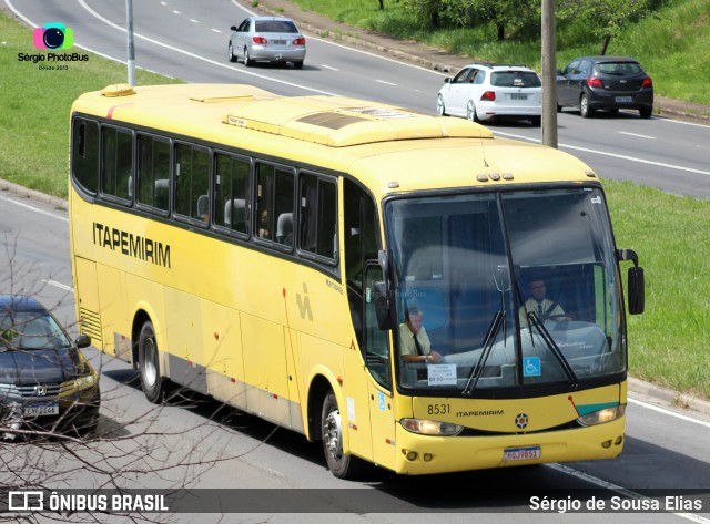 Viação Itapemirim 8531 na cidade de Campinas, São Paulo, Brasil, por Sérgio de Sousa Elias. ID da foto: 9880036.