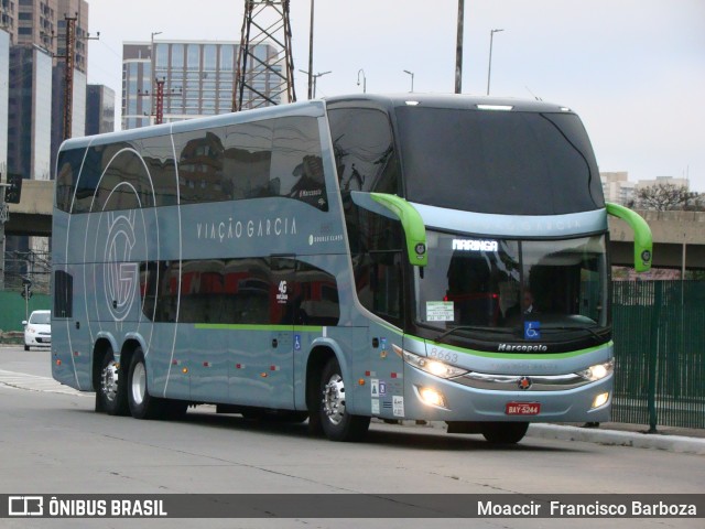 Viação Garcia 8663 na cidade de São Paulo, São Paulo, Brasil, por Moaccir  Francisco Barboza. Número da foto: #9879542.