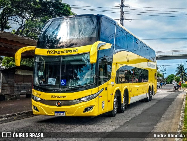 Viação Itapemirim 17019 na cidade de Campos dos Goytacazes, Rio de Janeiro, Brasil, por André Almeida. Número da foto: #9879096.