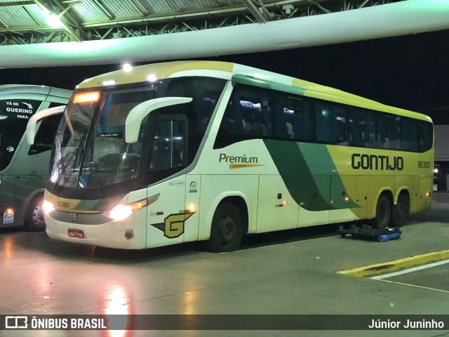 Empresa Gontijo de Transportes 18310 na cidade de Marília, São Paulo, Brasil, por Júnior Juninho. ID da foto: 9878998.