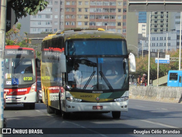 Empresa Gontijo de Transportes 14850 na cidade de Belo Horizonte, Minas Gerais, Brasil, por Douglas Célio Brandao. Número da foto: #9880188.