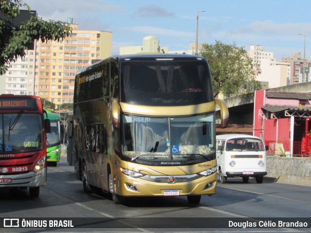 Linhatur Turismo e Fretamento 8020 na cidade de Belo Horizonte, Minas Gerais, Brasil, por Douglas Célio Brandao. Número da foto: #9880173.