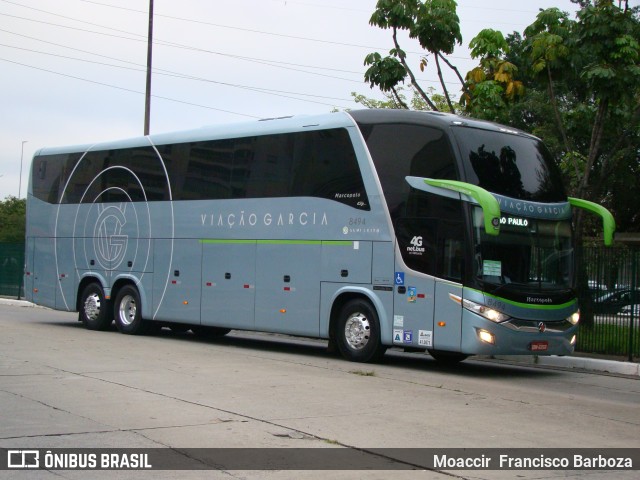Viação Garcia 8494 na cidade de São Paulo, São Paulo, Brasil, por Moaccir  Francisco Barboza. Número da foto: #9879598.