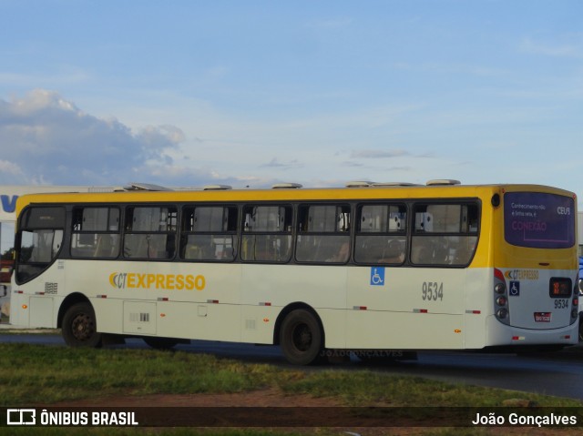 CT Expresso 9534 na cidade de Luziânia, Goiás, Brasil, por João Gonçalves. Número da foto: #9879454.