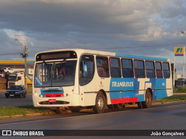 Transleles Transporte e Turismo 4010 na cidade de Luziânia, Goiás, Brasil, por João Gonçalves. Número da foto: #9879486.
