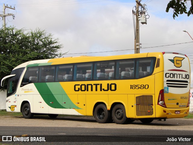 Empresa Gontijo de Transportes 18580 na cidade de Teresina, Piauí, Brasil, por João Victor. Número da foto: #9880579.