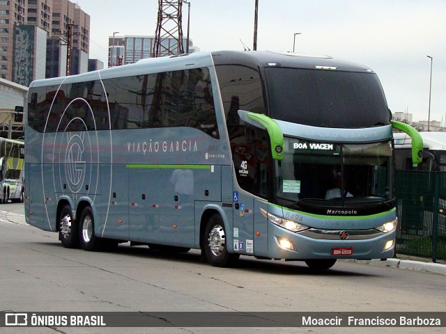 Viação Garcia 8494 na cidade de São Paulo, São Paulo, Brasil, por Moaccir  Francisco Barboza. ID da foto: 9879592.