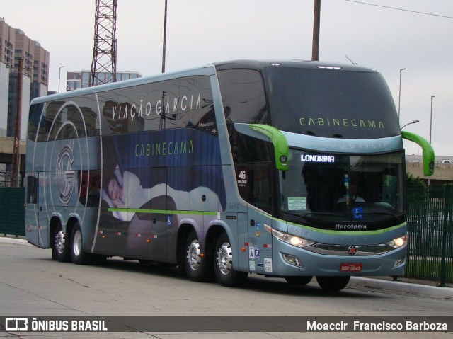 Viação Garcia 8614 na cidade de São Paulo, São Paulo, Brasil, por Moaccir  Francisco Barboza. ID da foto: 9879612.