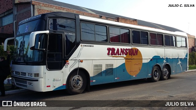 Transvan Transportes e Turismo 9505 na cidade de Esteio, Rio Grande do Sul, Brasil, por JULIO SILVA. ID da foto: 9929205.