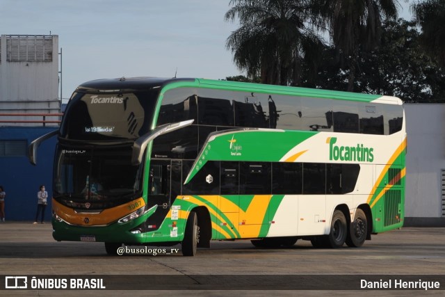 Tocantins Transportes e Turismo 3087 na cidade de Goiânia, Goiás, Brasil, por Daniel Henrique. ID da foto: 9928699.