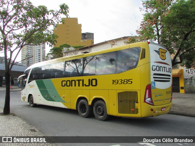 Empresa Gontijo de Transportes 19385 na cidade de Belo Horizonte, Minas Gerais, Brasil, por Douglas Célio Brandao. ID da foto: 9928469.