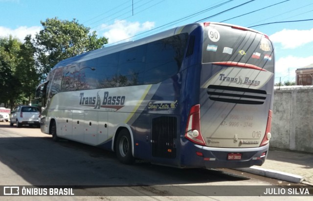 TransBasso Transporte e Turismo 016 na cidade de Esteio, Rio Grande do Sul, Brasil, por JULIO SILVA. Número da foto: #9928884.