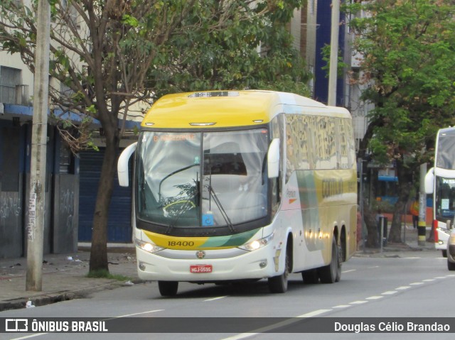 Empresa Gontijo de Transportes 18400 na cidade de Belo Horizonte, Minas Gerais, Brasil, por Douglas Célio Brandao. ID da foto: 9929036.