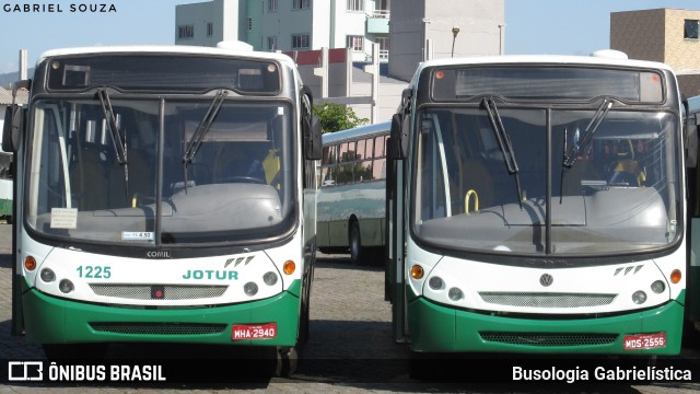 Jotur - Auto Ônibus e Turismo Josefense 1255 na cidade de Palhoça, Santa Catarina, Brasil, por Busologia Gabrielística. ID da foto: 9932230.