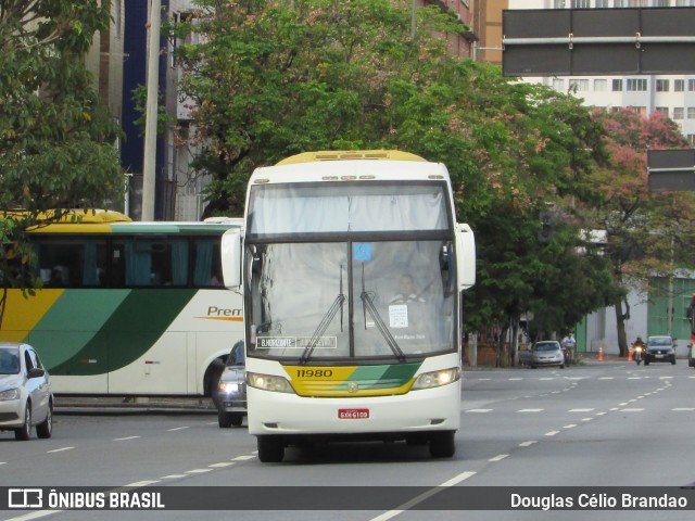 Empresa Gontijo de Transportes 11980 na cidade de Belo Horizonte, Minas Gerais, Brasil, por Douglas Célio Brandao. ID da foto: 9932356.