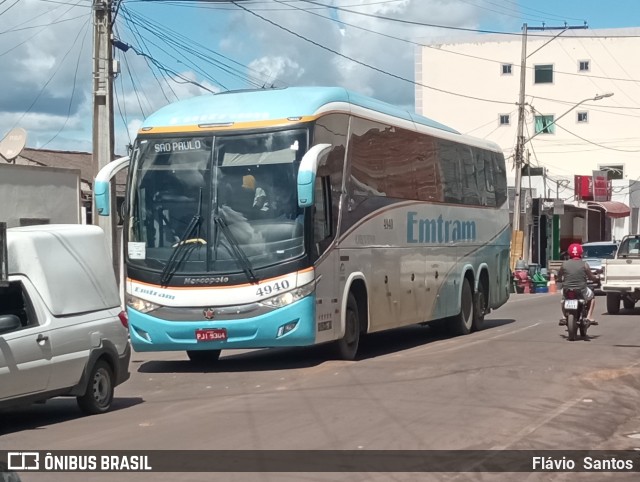 Emtram 4940 na cidade de Barra da Estiva, Bahia, Brasil, por Flávio  Santos. Número da foto: #9930228.