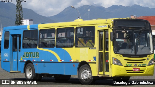 Jotur - Auto Ônibus e Turismo Josefense 1282 na cidade de Palhoça, Santa Catarina, Brasil, por Busologia Gabrielística. Número da foto: #9932288.