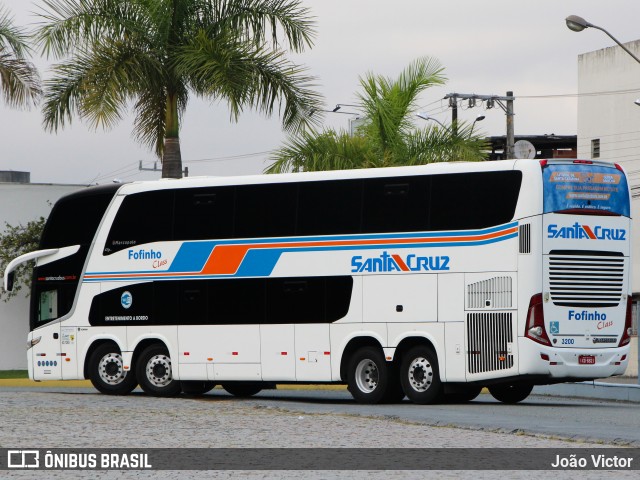 VUSC - Viação União Santa Cruz 3200 na cidade de Balneário Camboriú, Santa Catarina, Brasil, por João Victor. ID da foto: 9929252.