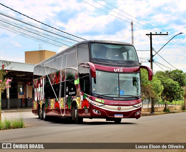 UTIL - União Transporte Interestadual de Luxo 13101 na cidade de Alfenas, Minas Gerais, Brasil, por Lucas Elson de Oliveira. Número da foto: #9929253.