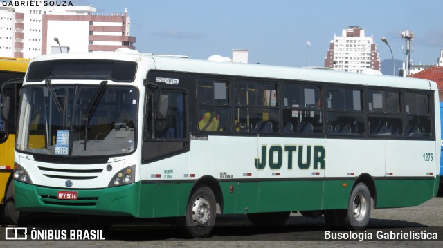 Jotur - Auto Ônibus e Turismo Josefense 1276 na cidade de Palhoça, Santa Catarina, Brasil, por Busologia Gabrielística. Número da foto: #9932274.