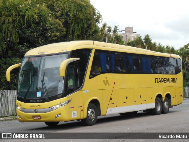 Viação Itapemirim 60069 na cidade de Curitiba, Paraná, Brasil, por Ricardo Matu. ID da foto: 9929942.