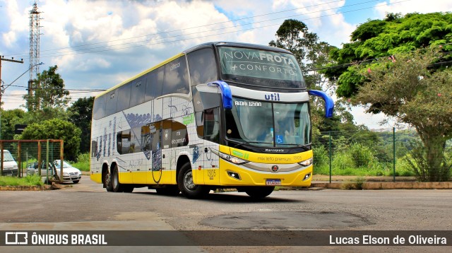 UTIL - União Transporte Interestadual de Luxo 13105 na cidade de Alfenas, Minas Gerais, Brasil, por Lucas Elson de Oliveira. Número da foto: #9929335.
