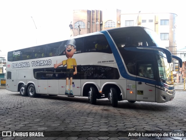 Caratinga Turismo 7575 na cidade de Ipatinga, Minas Gerais, Brasil, por André Lourenço de Freitas. ID da foto: 9930597.