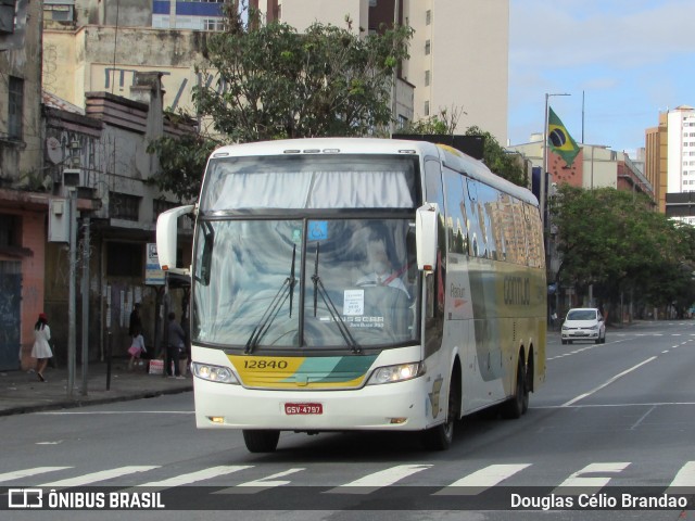 Empresa Gontijo de Transportes 12840 na cidade de Belo Horizonte, Minas Gerais, Brasil, por Douglas Célio Brandao. ID da foto: 9932474.