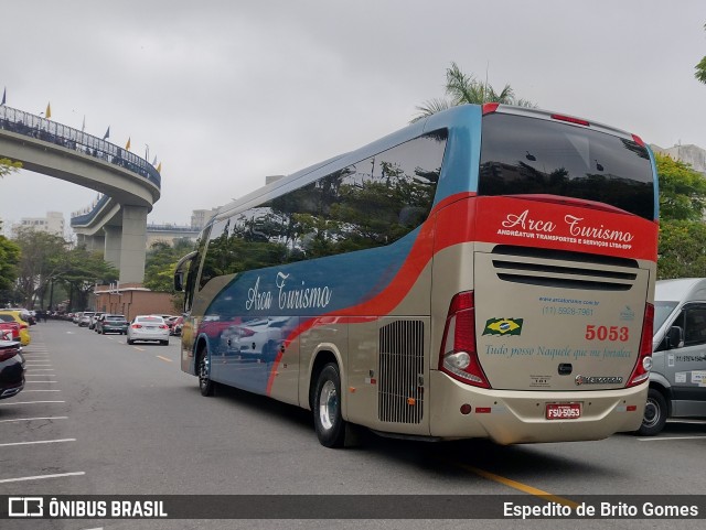 Arca Turismo 5053 na cidade de Aparecida, São Paulo, Brasil, por Espedito de Brito Gomes. Número da foto: #9933496.