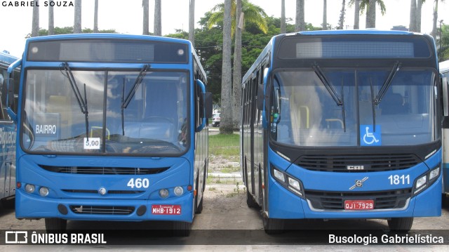Biguaçu Transportes Coletivos Administração e Participação 1811 na cidade de Florianópolis, Santa Catarina, Brasil, por Busologia Gabrielística. Número da foto: #9934485.