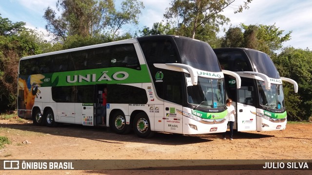 Empresa União de Transportes 4187 na cidade de Esteio, Rio Grande do Sul, Brasil, por JULIO SILVA. ID da foto: 9935439.