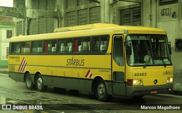 Viação Itapemirim 40463 na cidade de Rio de Janeiro, Rio de Janeiro, Brasil, por Marcos Magalhaes. Número da foto: #9935136.