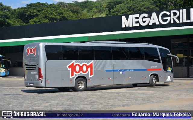 Auto Viação 1001 RJ 108.151 na cidade de Sapucaia, Rio de Janeiro, Brasil, por Eduardo  Marques Teixeira. ID da foto: 9933254.