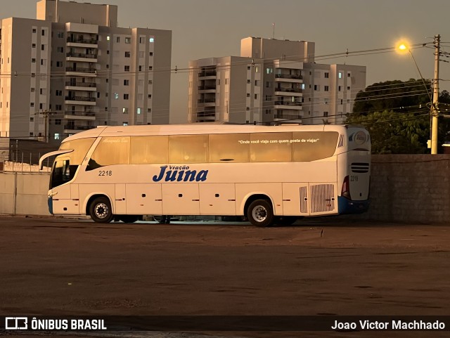 Viação Juína 2218 na cidade de Cuiabá, Mato Grosso, Brasil, por Joao Victor Machhado. ID da foto: 9933185.