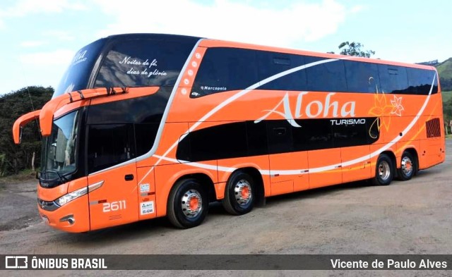 Aloha Turismo 2611 na cidade de Aparecida, São Paulo, Brasil, por Vicente de Paulo Alves. Número da foto: #9932717.