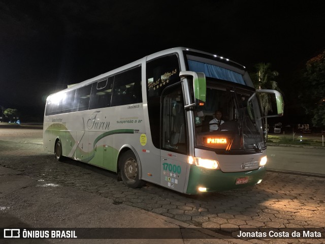 Turin Transportes 17000 na cidade de João Monlevade, Minas Gerais, Brasil, por Jonatas Costa da Mata. ID da foto: 9934067.