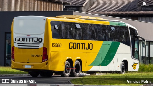 Empresa Gontijo de Transportes 15080 na cidade de Joinville, Santa Catarina, Brasil, por Vinicius Petris. ID da foto: 9935504.