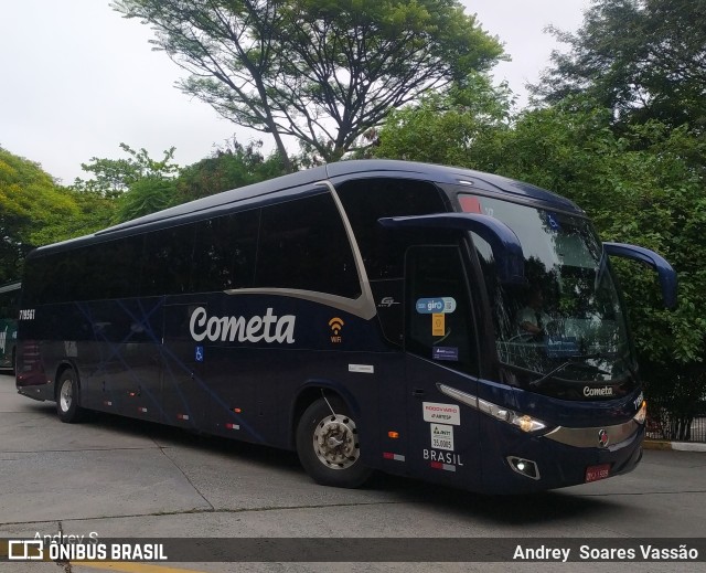 Viação Cometa 719561 na cidade de São Paulo, São Paulo, Brasil, por Andrey  Soares Vassão. ID da foto: 9932692.