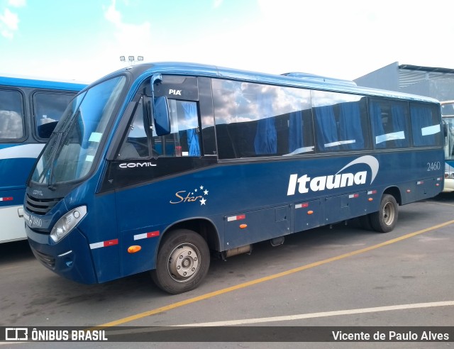 Viação Itaúna 2460 na cidade de Itaúna, Minas Gerais, Brasil, por Vicente de Paulo Alves. Número da foto: #9932686.