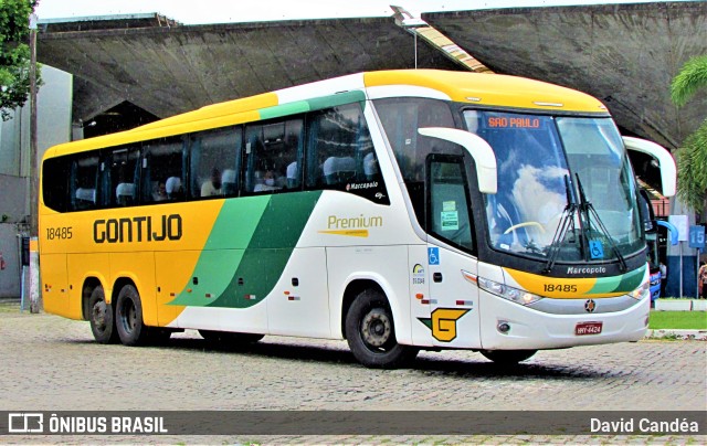 Empresa Gontijo de Transportes 18485 na cidade de Fortaleza, Ceará, Brasil, por David Candéa. Número da foto: #9933338.