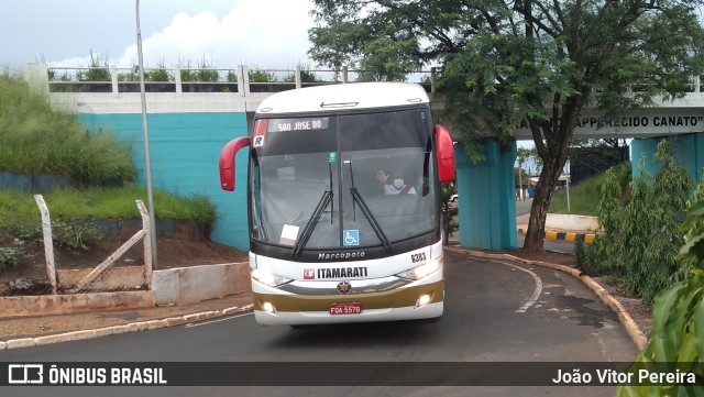 Expresso Itamarati 6383 na cidade de Estrela d`Oeste, São Paulo, Brasil, por João Vitor Pereira. Número da foto: #9933790.